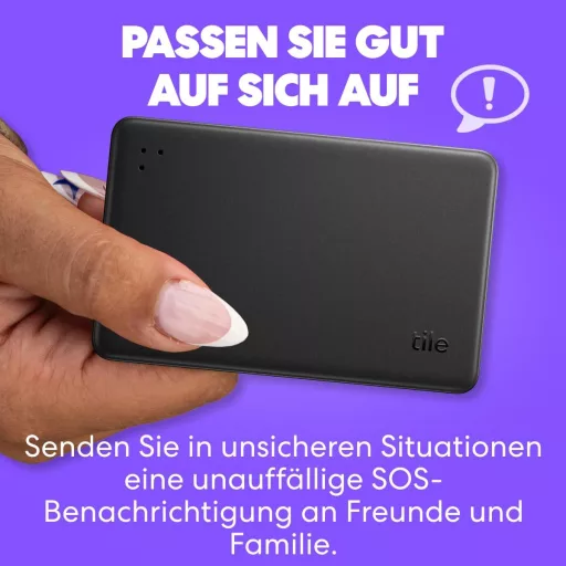 Bluetooth lokalizátor Life360 Tile Slim – vyhľadávač peňaženiek a kľúčov, kompatibilný s iOS a Android