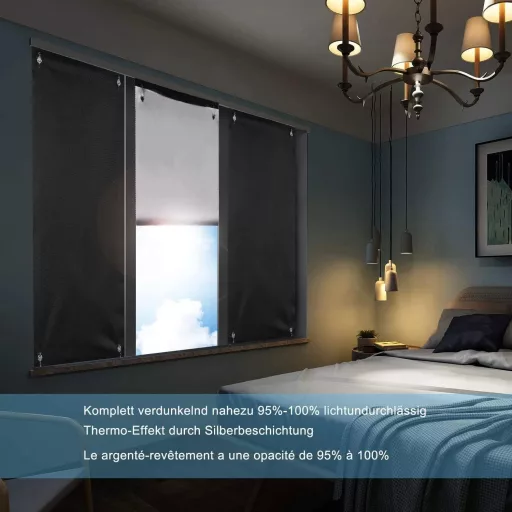 Johgee tetőablak roló VELUX GGU GGL GPU GPL GHU GHL GTU GTL GXU GXL 76x93cm ezüst - P06, 406 - 76 x 93 cm