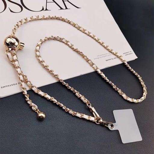 Univerzálna retiazka na telefón Orvifuly, s nastaviteľnou dĺžkou a kovovou karabínkou