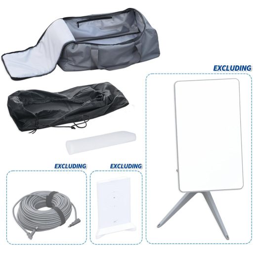 Geantă de depozitare BINGFU Starlink Gen2 V2 - Set husă de protecție pentru antenă, router și cablu