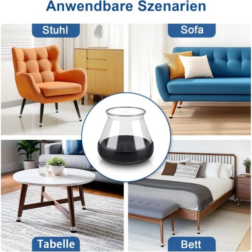 GICUNK 28 db kerek szék lábvédő sapka 13-21 mm szilikon bútorlábak padlóvédelem