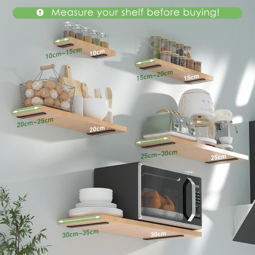 Yeabett Polckonzol 10 cm Fekete 75 kg Terhelhetőség 4 db