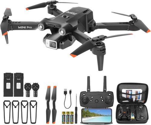 Awaiymi X213 Skladací Mini Dron s 1080P HD Kamerou - WiFi FPV Kvadrokoptéra s Prenosnou Taškou, 3 Rýchlostné Režimy, Funkcia 3D Flip, pre Deti