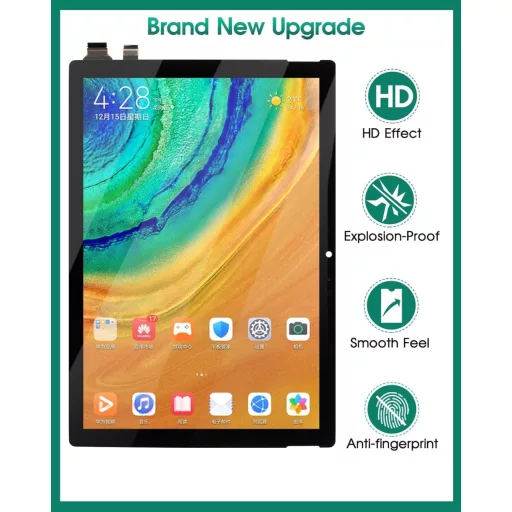 SRJTEK Pro 6 12.3 1807 LCD kijelző csere szett fekete