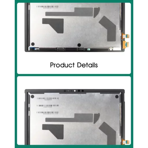 SRJTEK Pro 6 12.3 1807 LCD kijelző csere szett fekete