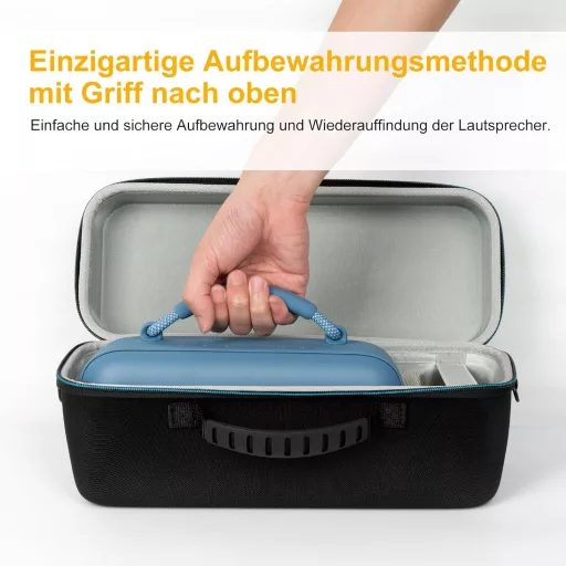 XINGFUDAO Bose SoundLink Max Hangszóró Táska Utazáshoz Fekete