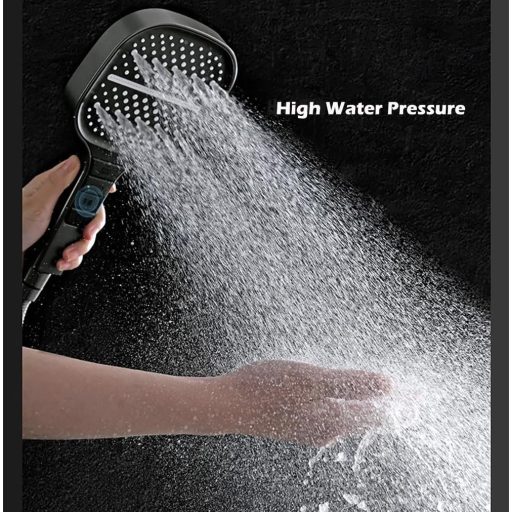 MILIWAN XXXL Esőzuhany 7 Funkciós Kézi Zuhanyfej Vízspórlóval és Nyomásfokozóval