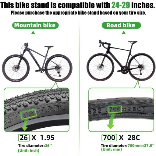 RBRL Állítható Kerékpár Kitámasz Alumínium 24-29 Colos Biciklihez