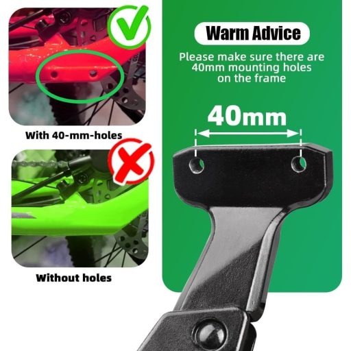 RBRL Állítható Kerékpár Kitámasz Alumínium 24-29 Colos Biciklihez