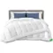 VOUNOT 3 az 1-ben 13.5 Tog Paplan 200x200 cm Fehér Téli Paplanhuzat Puha Mikroszál - 200x200 cm, 4 Seasons Duvet
