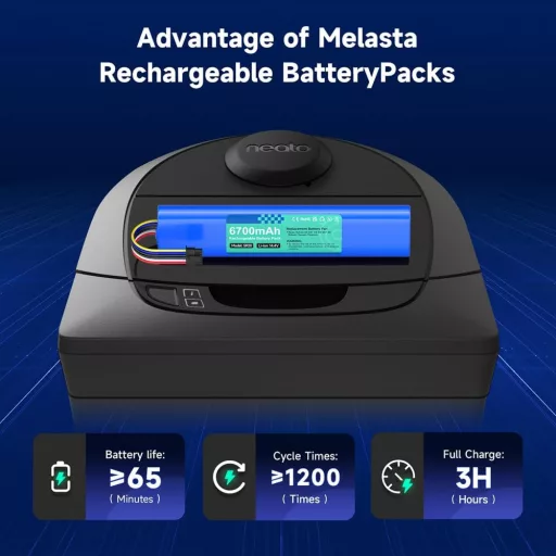 CITYORK 14,4V 6700mAh Li-ion Náhradná batéria pre robotické vysávače Neato Botvac D3 D5 D6 D7 - s ochranou proti prebitiu, 300+ nabíjacích cyklov