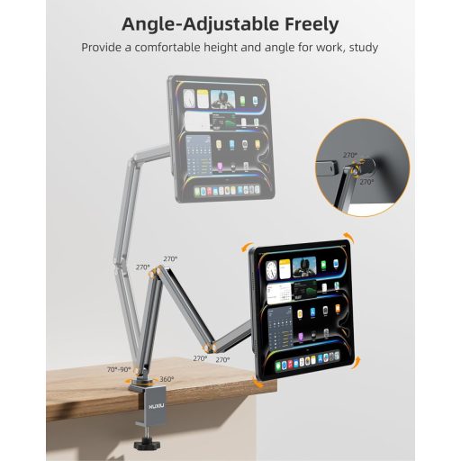 KU XIU X36 PRO MAX magnetsko postolje za punjenje iPad Pro 11" M4 aluminijski držač s rotacijom 360°