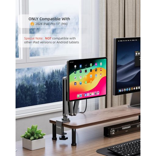 KU XIU X36 PRO MAX magnetsko postolje za punjenje iPad Pro 11" M4 aluminijski držač s rotacijom 360°