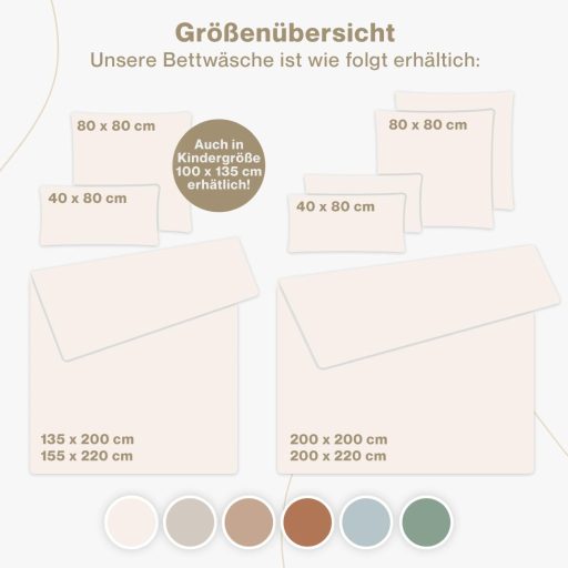 Blumtal Muslin Pamut Ágynemű 155x220 cm + 40x80 cm Oeko-Tex Beige