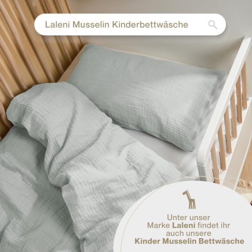 Blumtal Oeko-Tex Pamut Ágynemű Szett 135x200 cm + 80x80 cm Kék