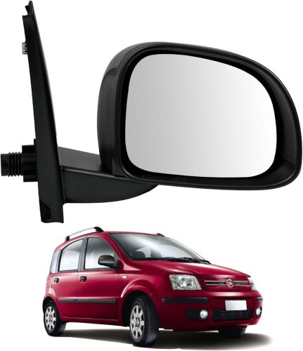 Convitex Fiat Panda 169 Jobb Oldali Elektromos Visszapillantó Tükör - Domború Üveggel, Utasoldali, 2010-2013 Modellekhez, OEM 0735531720