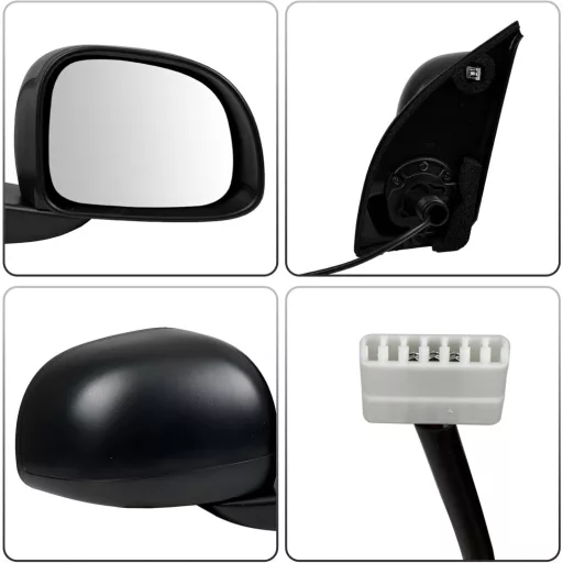 Convitex Oglindă Retrovisoare Electrică Dreapta Fiat Panda 169 - Cu Sticlă Convexă, Partea Pasagerului, Pentru Modelele 2010-2013, OEM 0735531720