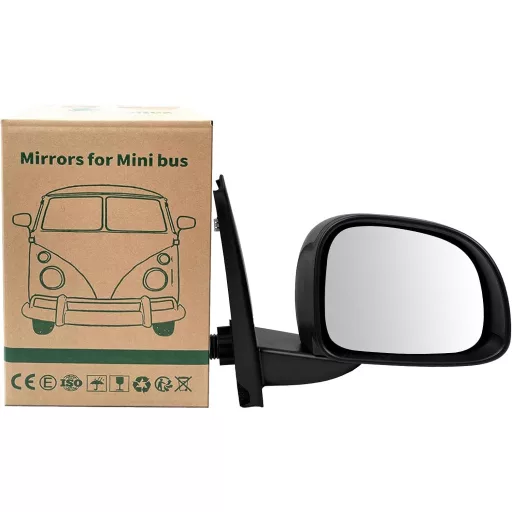 Convitex Fiat Panda 169 Jobb Oldali Elektromos Visszapillantó Tükör - Domború Üveggel, Utasoldali, 2010-2013 Modellekhez, OEM 0735531720