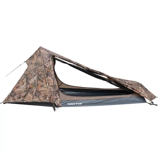 Geertop Bivak Trekking Sátor 1 Személyes Könnyű 1,5 kg 3-4 Évszak
