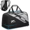 Tolaccea Expandable 54-72L Sporttáska Hátizsák Cipőtartóval Laptop Rekesszel Utazáshoz Edzéshez
