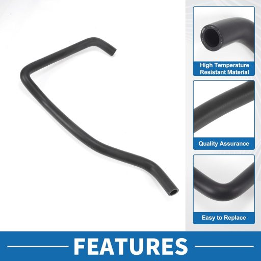 ABSOPRO BMW X5 XDrive30i radiátor cső 3.0L 2010 fekete gumi fűtés