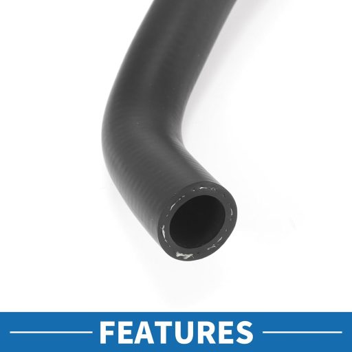 ABSOPRO BMW X5 XDrive30i radiátor cső 3.0L 2010 fekete gumi fűtés