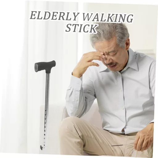 HAPINARY Állítható Túrabot Időseknek és Túrázóknak, Könnyű Csúszásmentes Járóbot Outdoor Tevékenységekhez és Mindennapi Használatra