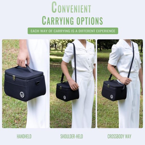 BALIGO 9L Hűtőtáska Összecsukható Ebédtáska Munkához Utazáshoz Piknikhez