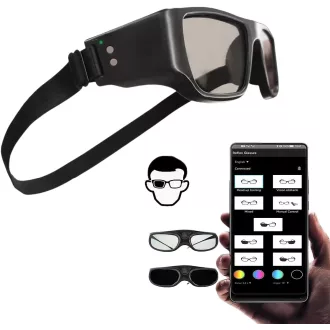   Lubeby Smart GS05 Tréningové okuliare na driblovanie pre basketbal, hokej a futbal