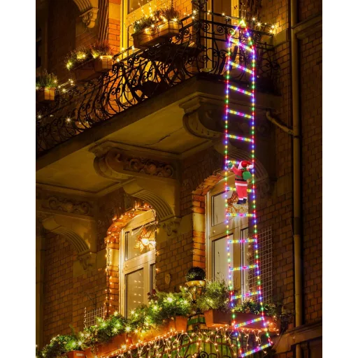 iShabao 3M Karácsonyfa Fényfüzér 310 LED Színes Világítás Távirányítóval Időzítővel