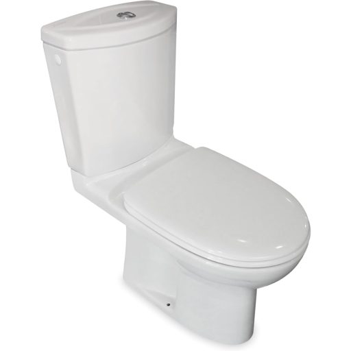 ESTOLI WC ülőke Odéon Jacob Delafon kompatibilis, rozsdamentes zsanér, fehér