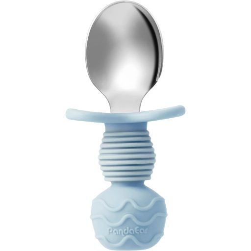 PandaEar 6 részes gyermek evőeszköz szett szilikon nyéllel, BPA mentes