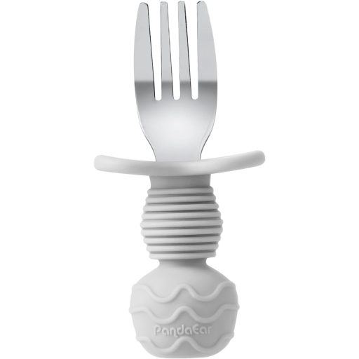 PandaEar 6 részes gyermek evőeszköz szett szilikon nyéllel, BPA mentes