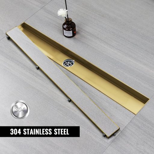 Sunrik Arany Zuhanylefolyó 360° Szifonnal 50 cm