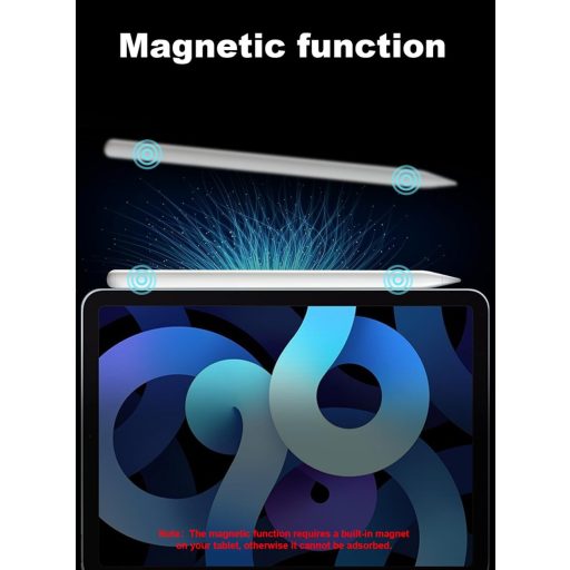 DOGAIN Stylus Pen fehér mágneses érintőceruza Samsung Tab A11+ Huawei Lenovo tablethez