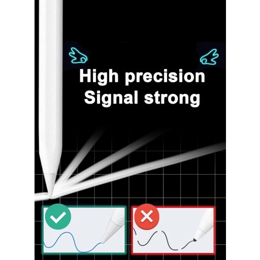 DOGAIN Stylus Pen fehér mágneses érintőceruza Samsung Tab A11+ Huawei Lenovo tablethez