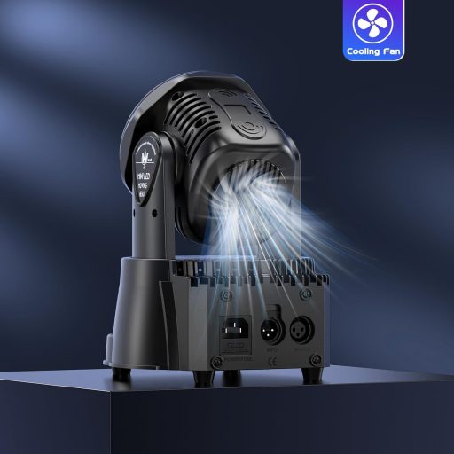 UKing 7x15W Mini Moving Head LED DMX512 RGBW Disco Fény Távirányítóval Strobe Effekt DJ Partyfény