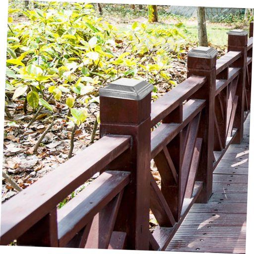 AUTSUPPL 10 ks kovaná krytka na plotový stĺpik, dekoratívny uzáver na plot, záhradný plot