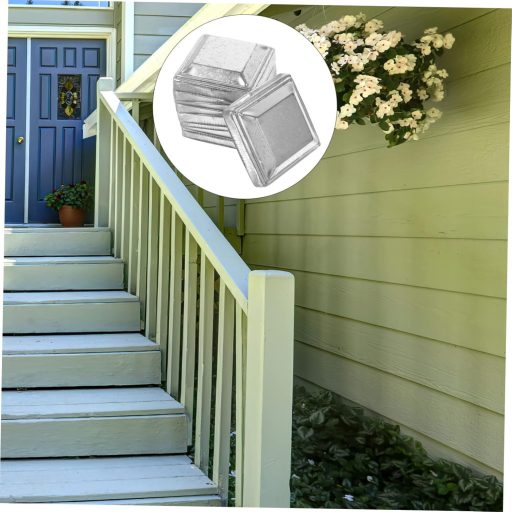 AUTSUPPL 10 db Kovácsolt Vas Kerítésoszlop Sapka Dekoratív Fedél Kert Kerti Kerítés