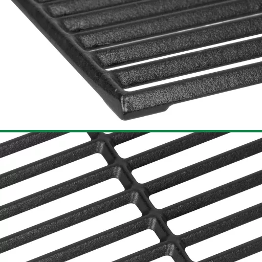 WELL GRILL 43x63 cm Set Grătar Fontă - 3 Bucăți Grătare de Schimb Enders Boston, Monroe, Landmann Triton, Barbecook Siesta și Charbroil Ga