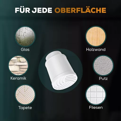 MEISENBERG Zuhanyfüggöny Rúd 120-170 cm Fehér 32 mm Fúrás Nélkül