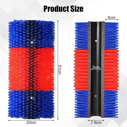 Kensbro félkör alakú kefe ló szarvasmarha masszázs 51 cm