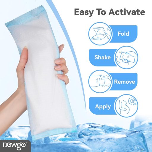 NEWGO Popôrodná chladiaca vložka s okamžitou aktiváciou, jednorazová, s vysokou absorpciou