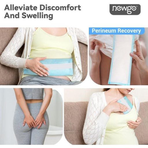 NEWGO Popôrodná chladiaca vložka s okamžitou aktiváciou, jednorazová, s vysokou absorpciou
