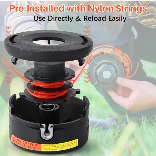 Jrisbo Autocut 25-2 fűkasza fej Stihl FS44 FS55 FS80 FS85 FS90 kompatibilis