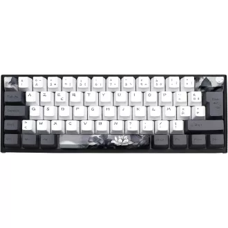   JSJT Ink Lotus ISO Francia PBT Keycaps OEM profil Cherry MX mechanikus billentyűzethez