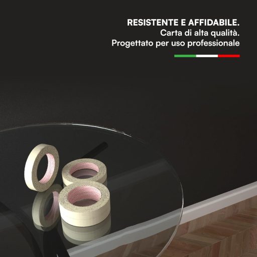 Bandă de mascare profesională DNK TRADE, 16 role, 19 mm x 50 m