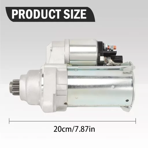 Taesayl Starter Motor VW Audi Skoda Seat Golf 02T911023R 02T911024A
