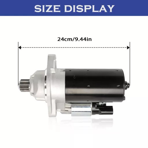 Taesayl Starter Motor 12V 1.7kW 10 Fog VW Skoda Seat Audi