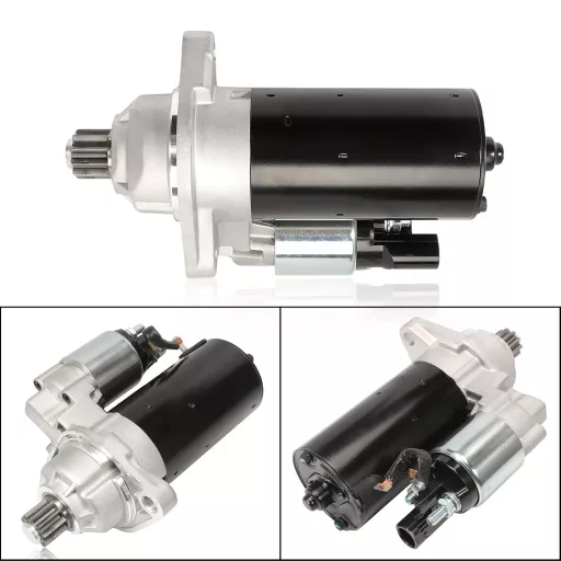 Taesayl Starter Motor 12V 1.7kW 10 Fog VW Skoda Seat Audi